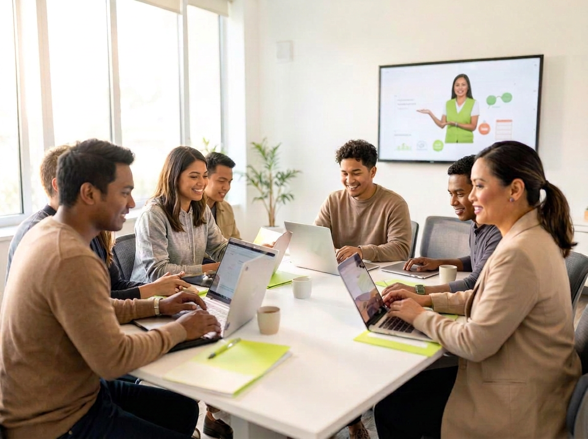 Filipino students learning practical AI skills in a live workshop